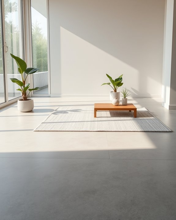 simplicity through serene textures
