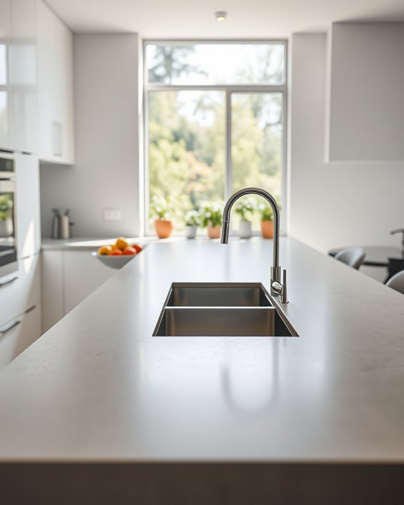 sleek customizable concrete surfaces