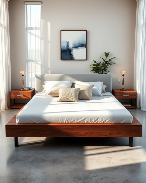 sleek customizable minimalist beds