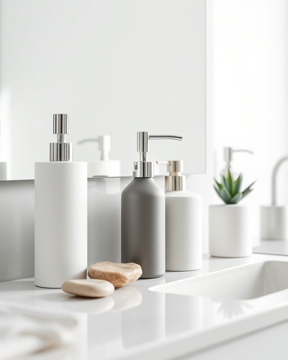 sleek eco friendly soap dispensers
