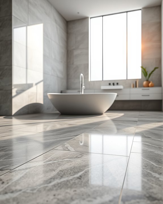 sleek elegant glass tiles