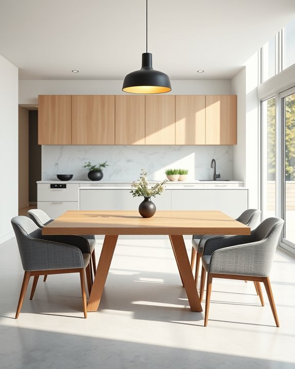 sleek functional minimalist decor