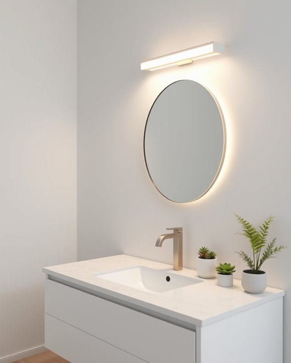 sleek functional minimalist lighting