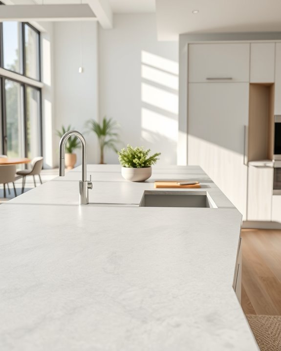 sleek light grey elegance