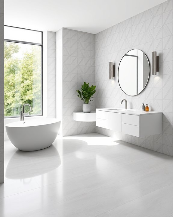 sleek modern backsplash designs