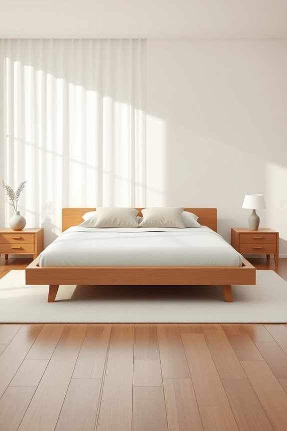 sleek modern bedroom simplicity