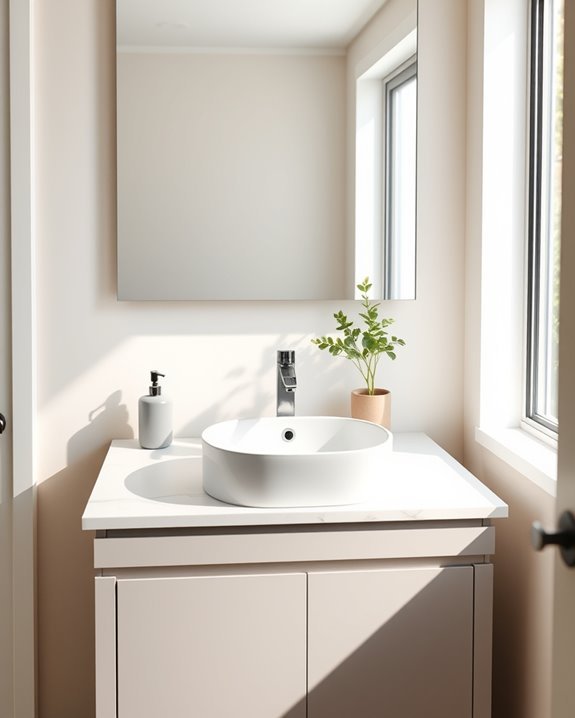 sleek modern easy to clean