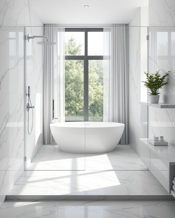 sleek modern marble elegance