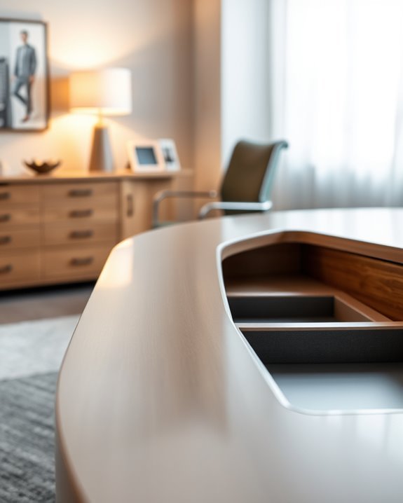 sleek organized workspace essentials