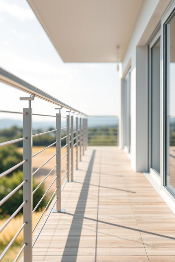 sleek safe cable railings