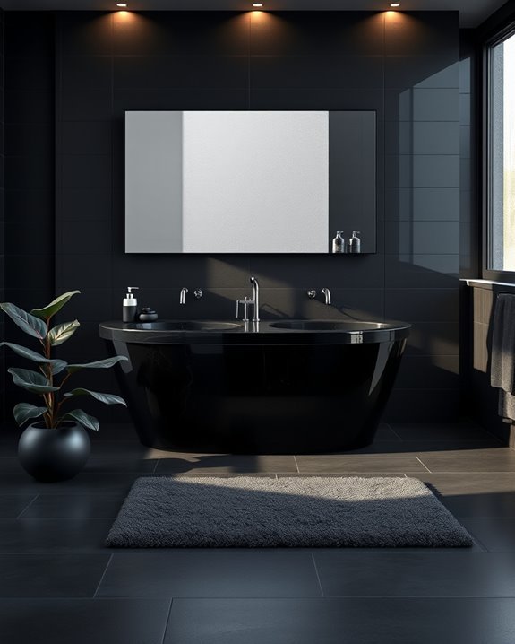 sleek sophisticated monochrome elegance