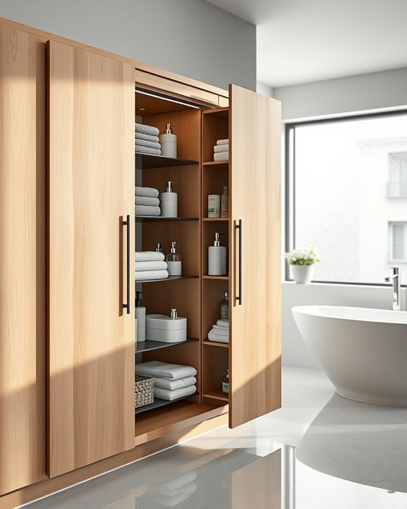 slide out pantry organization solution