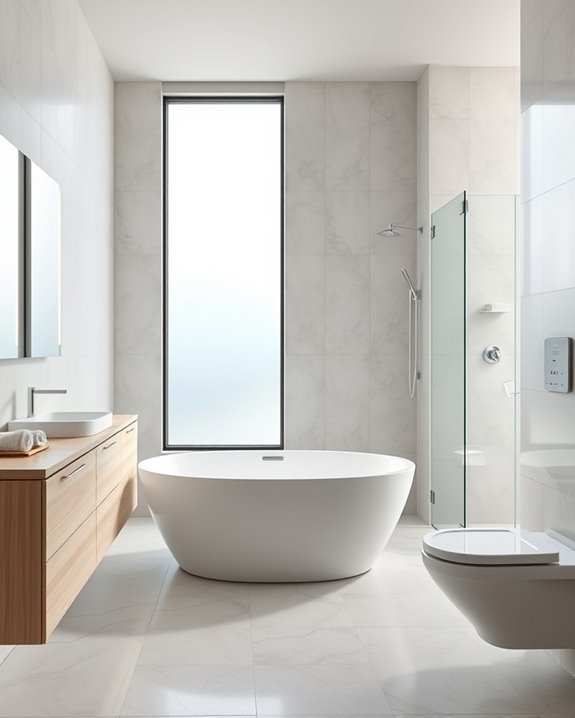 smart bathroom technology integration