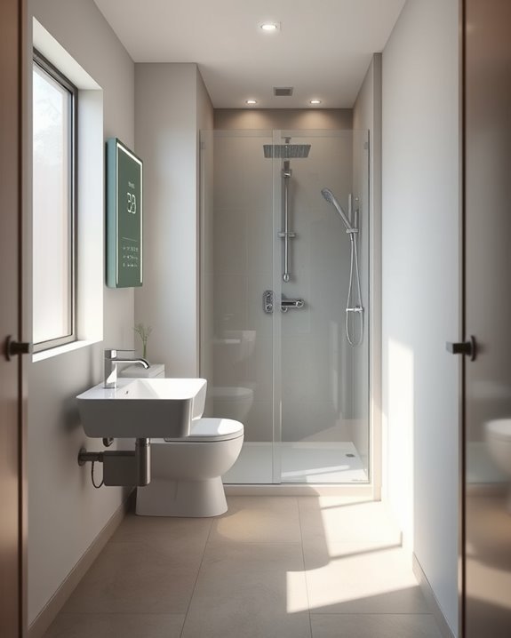 smart bathroom technology integration