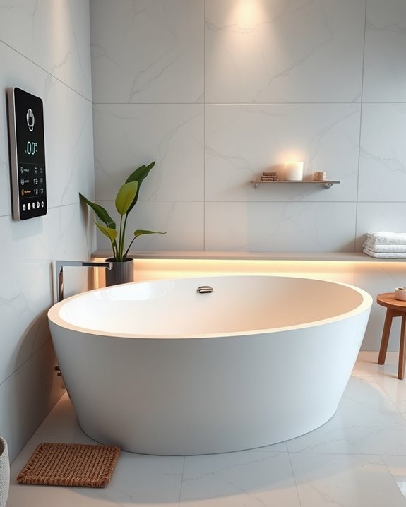 smart bathtubs enhance relaxation