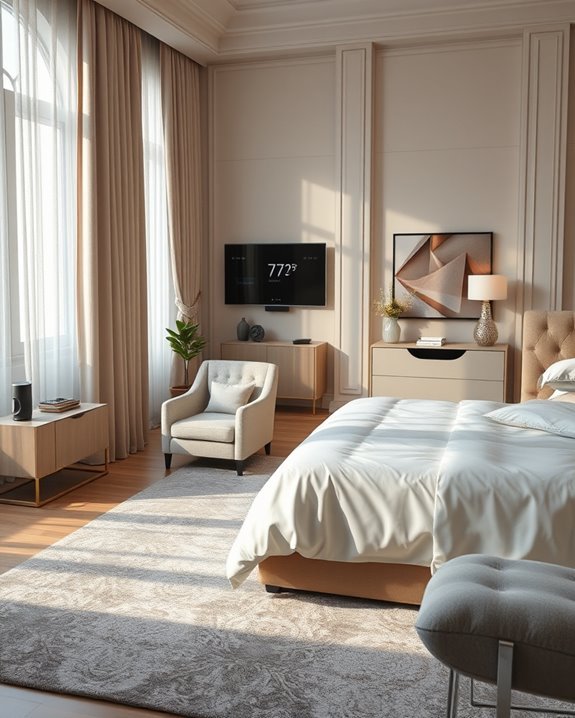 smart bedroom technology integration