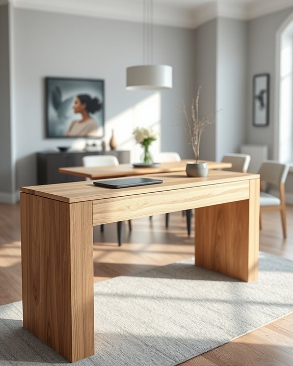 smart console table decor
