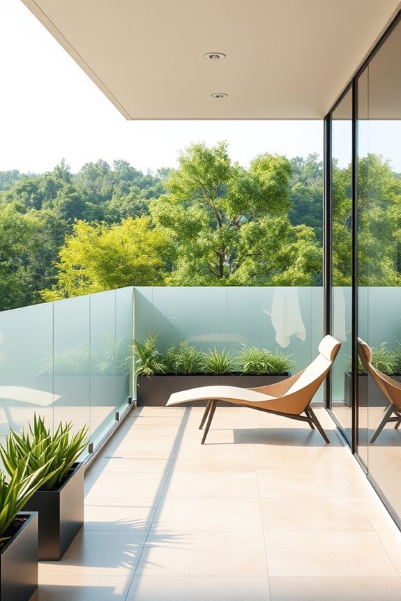 smart glass balcony transformation