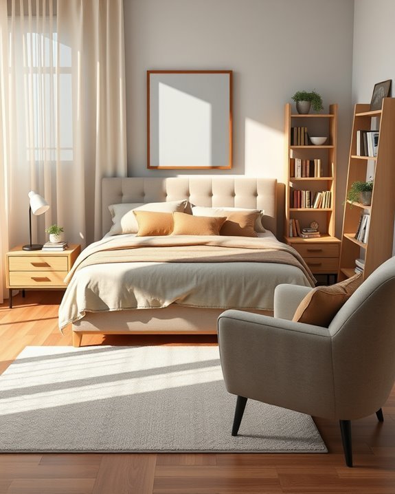 smart guest bedroom arrangements