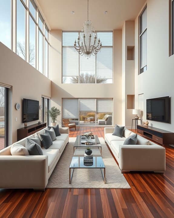 smart lighting and blinds