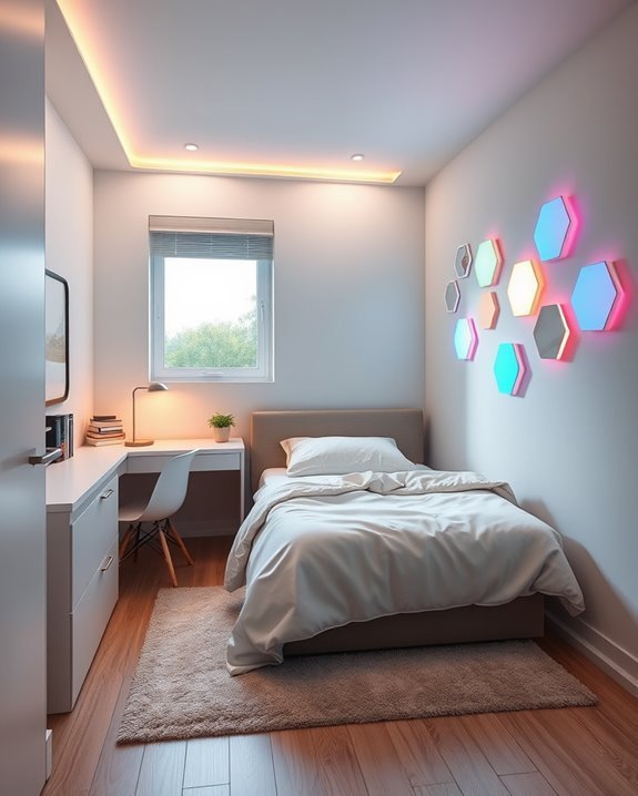smart lighting enhances ambiance