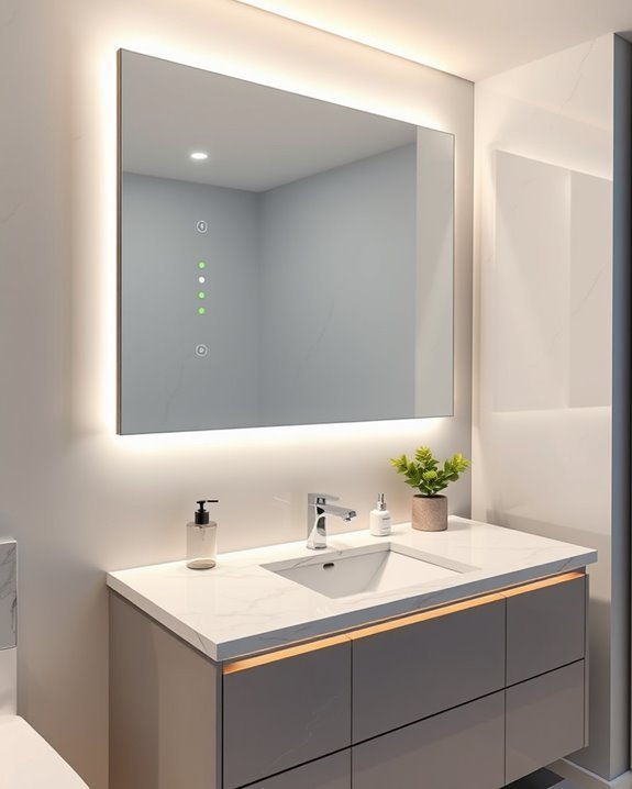 smart lighting for bathrooms
