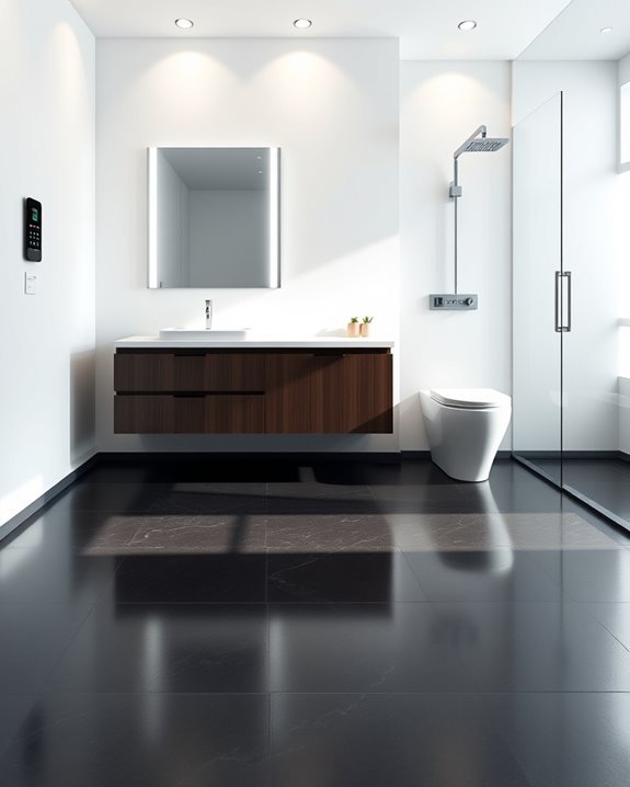 smart mirrors and faucets