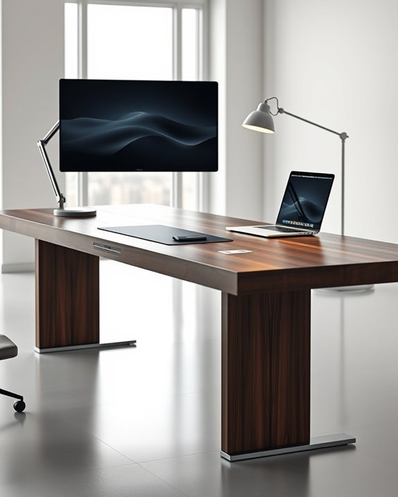 smart organized efficient workspace