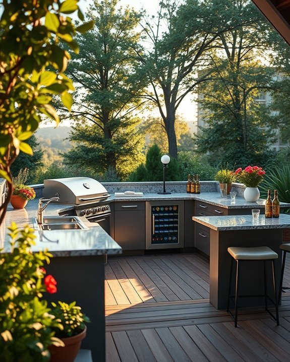 smart outdoor cooking experience