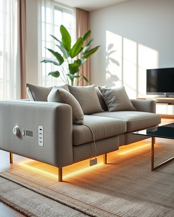 smart sofas with technology