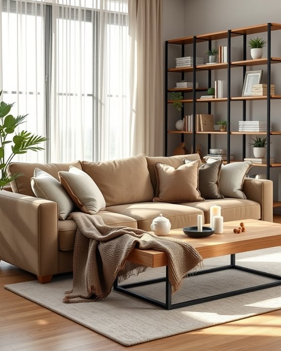 sofa bed with storage