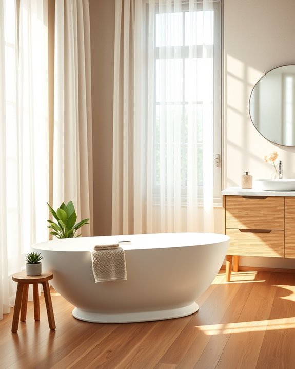 soft airy window treatments