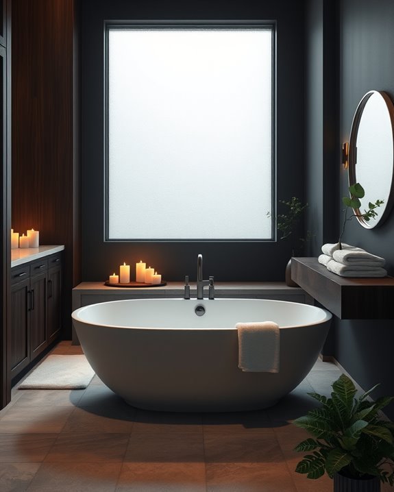 soft ambient candlelight ambiance