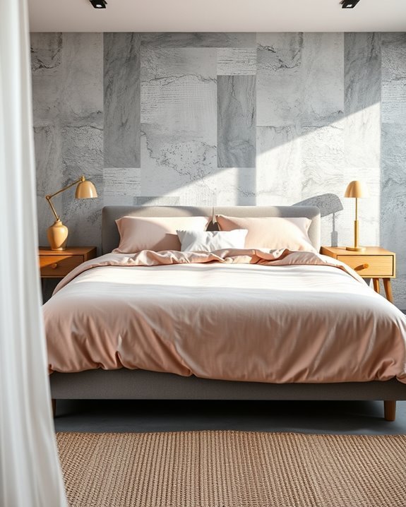 soft fabrics balance concrete