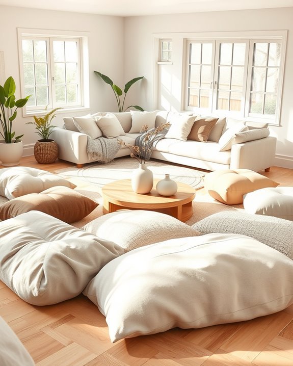 soft flexible informal seating