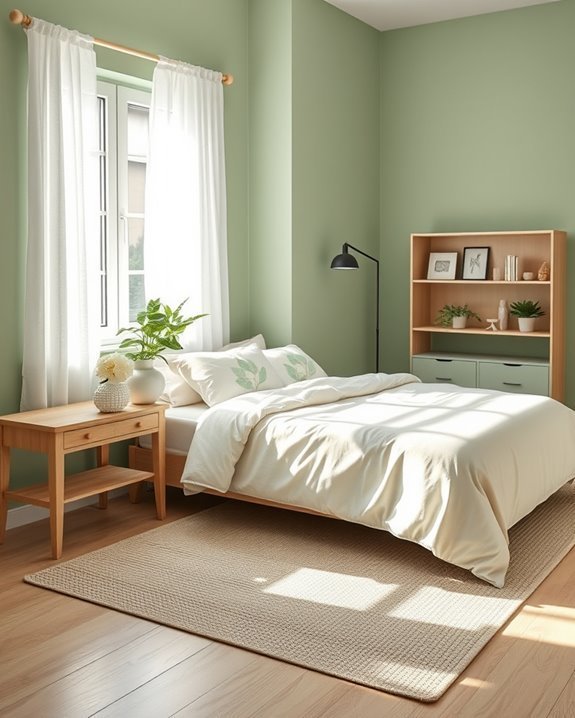 soft green tranquility decor