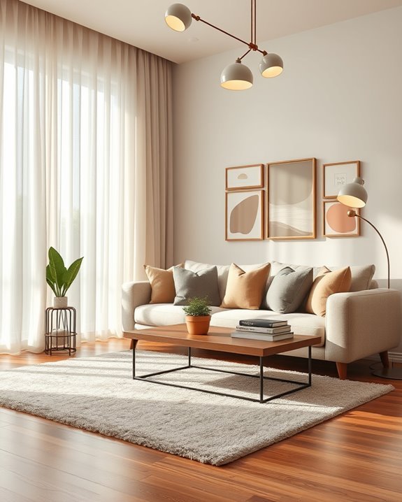 soft inviting curtain elegance