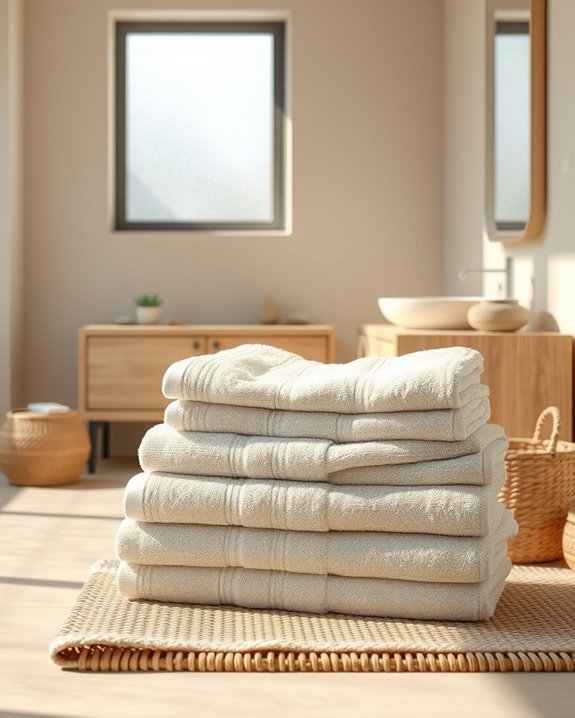 soft sustainable hypoallergenic towels