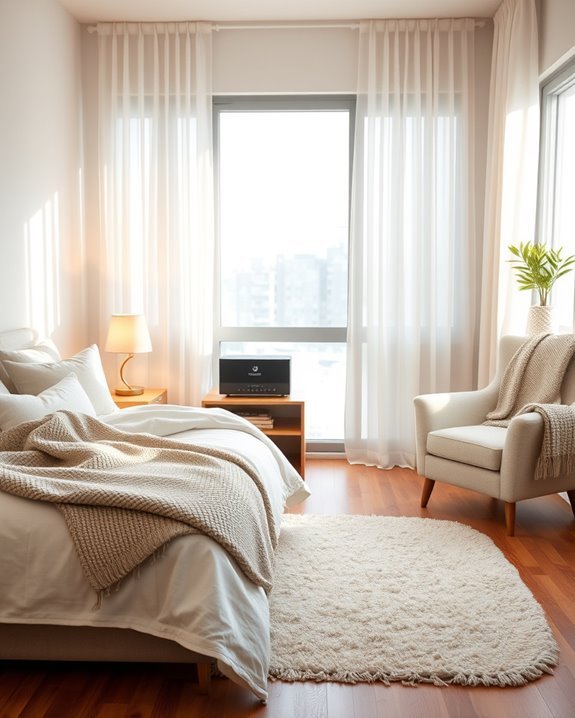 soothing ambiance for relaxation