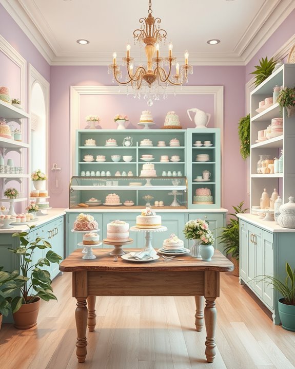 soothing pastel color schemes