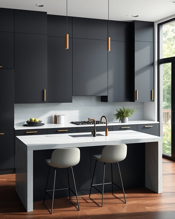 sophisticated black and gray
