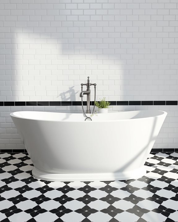 sophisticated black and white