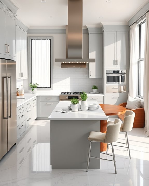 sophisticated culinary space design