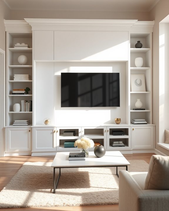 sophisticated custom storage solutions