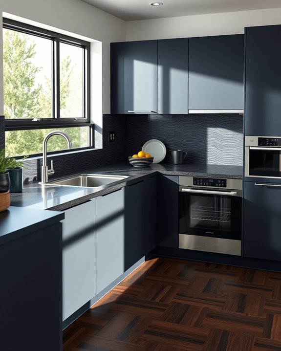 sophisticated dark color combination