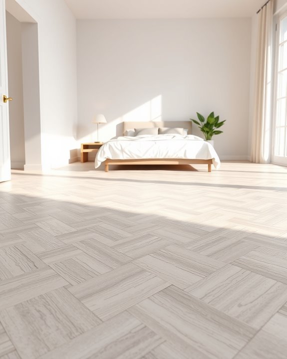 sophisticated matte porcelain tiles