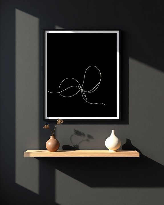 sophisticated minimalist line art