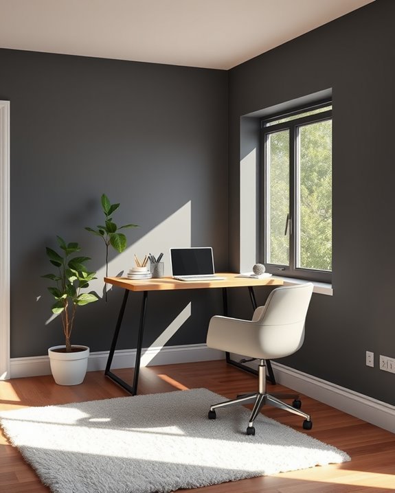 sophisticated modern office atmosphere