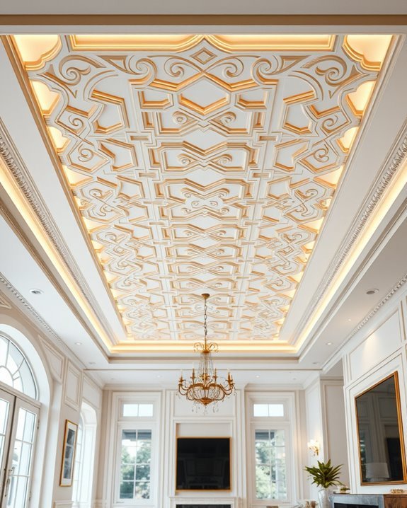sophisticated suspended ceiling options