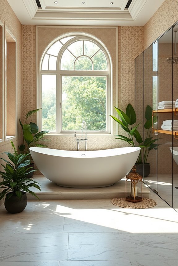 spa inspired bathroom retreat